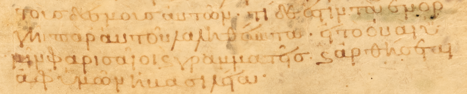 Picture of manuscript